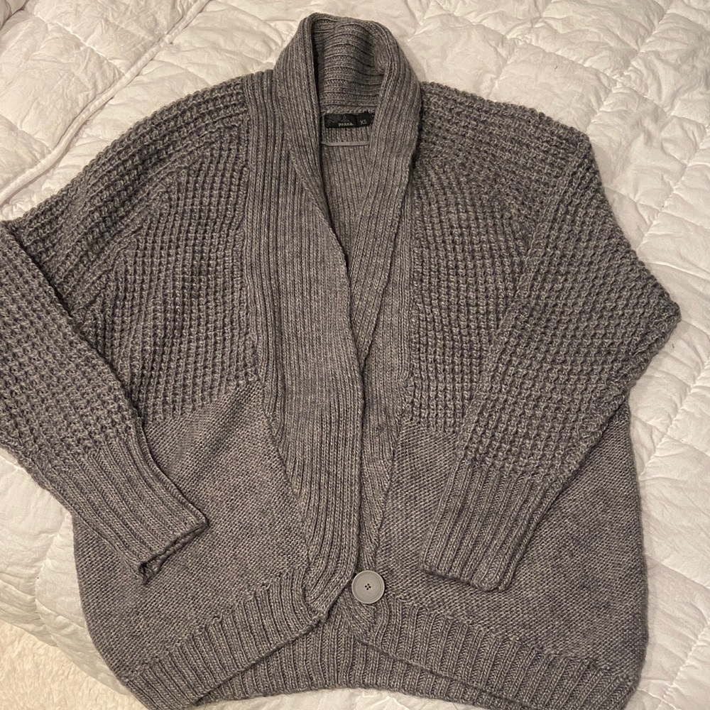 Prana Charcoal Women's Cardigan